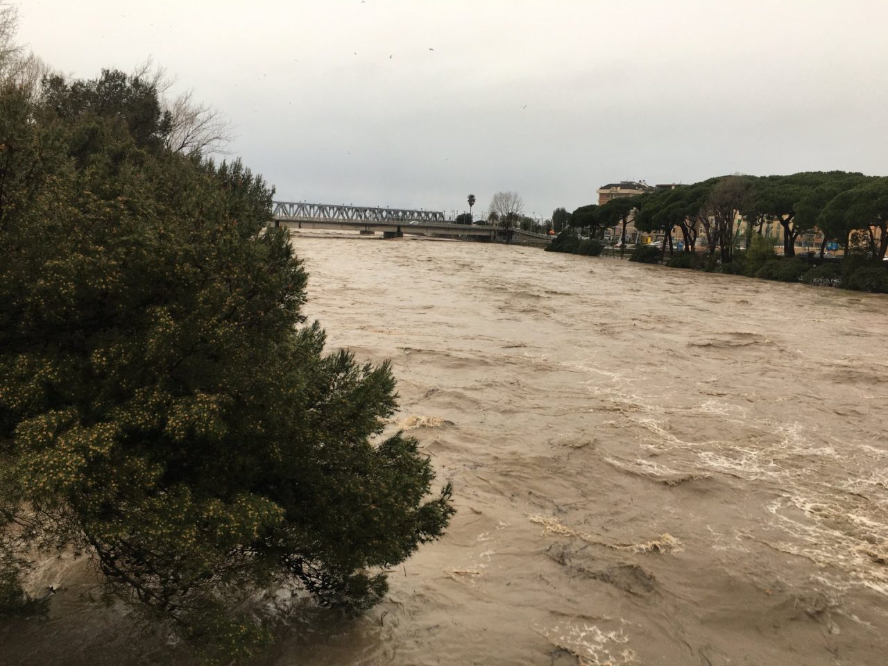 Entella esondazione
