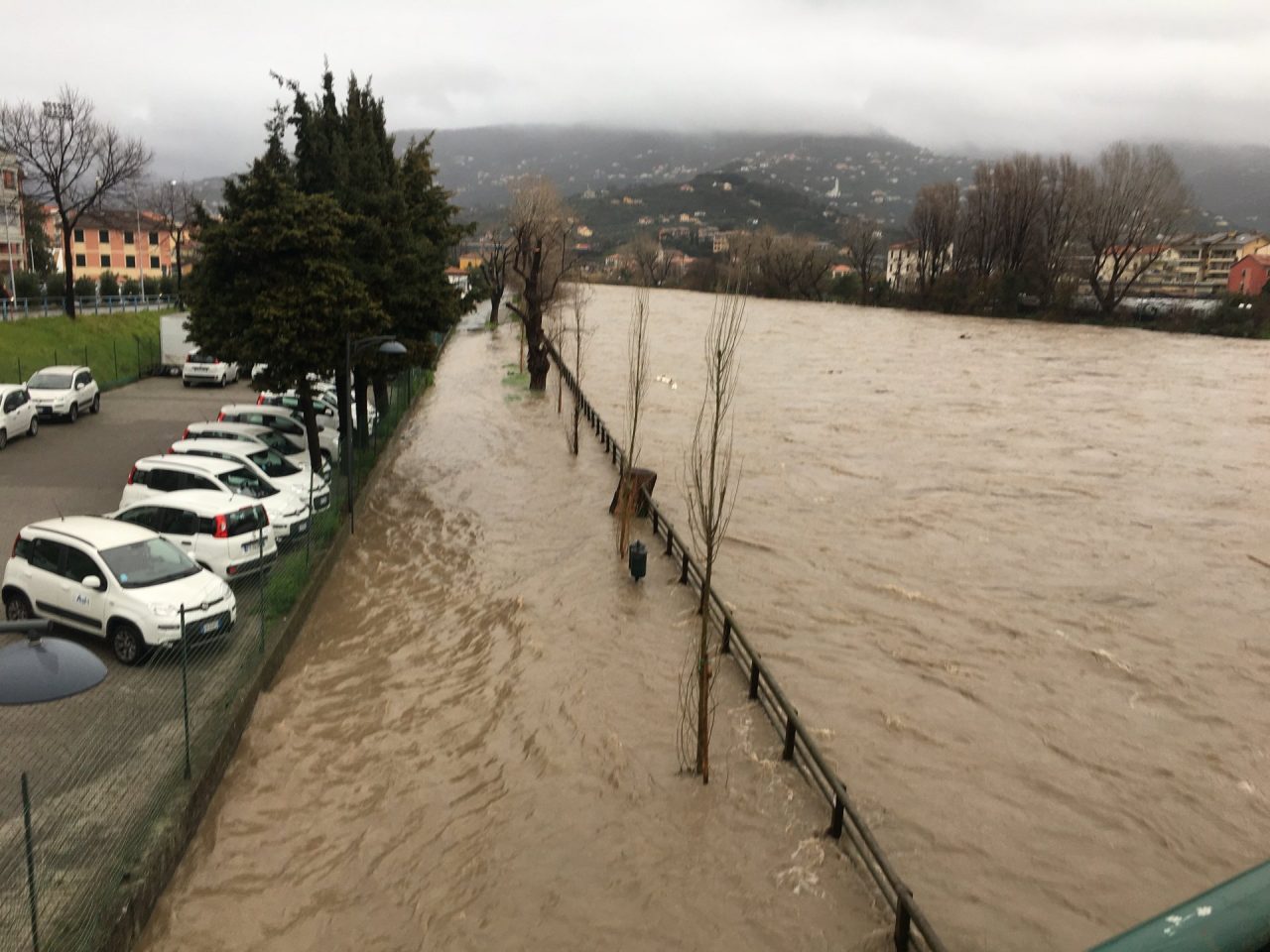 Entella esondazione