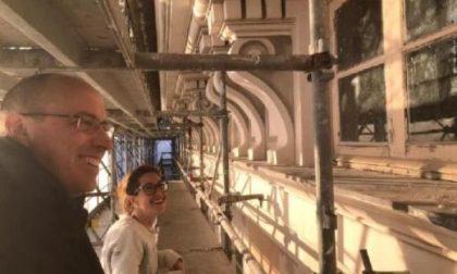 La rinascita di un gioiello, i lavori a Palazzo Rocca
