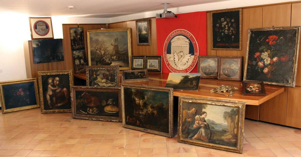 Santa Margherita, ritrovati 20 preziosissimi dipinti rubati