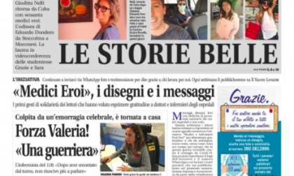L'altra faccia del coronavirus: le belle storie raccolte dal Nuovo Levante in edicola