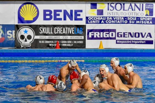 Pallanuoto, i ragazzi del Bogliasco in campo contro il coronavirus
