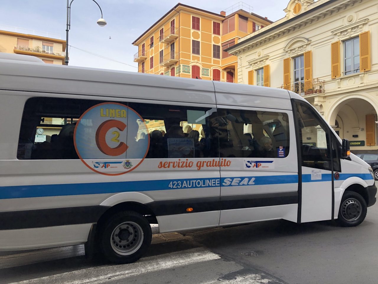 Chiavari, stop alla linea gratuita C2