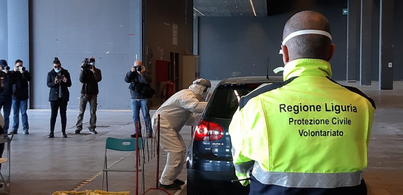 Al via i test drive-through direttamente dall’auto alla Fiera del mare