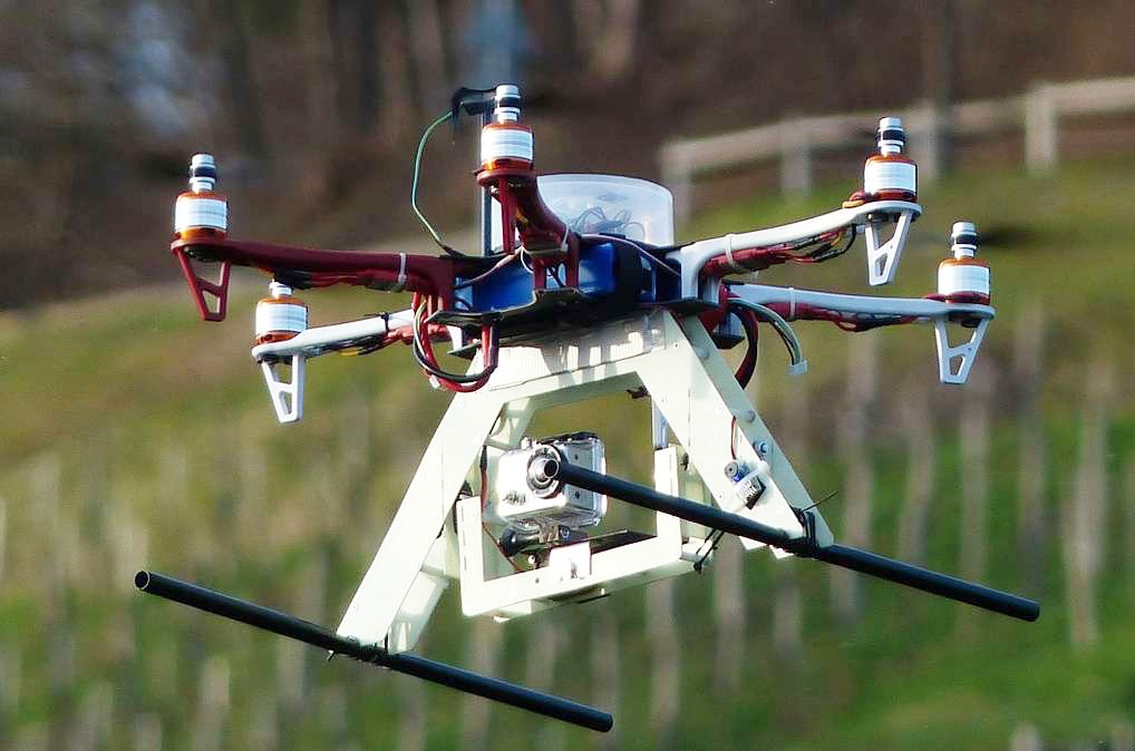 Anche a Recco si pattuglia col drone