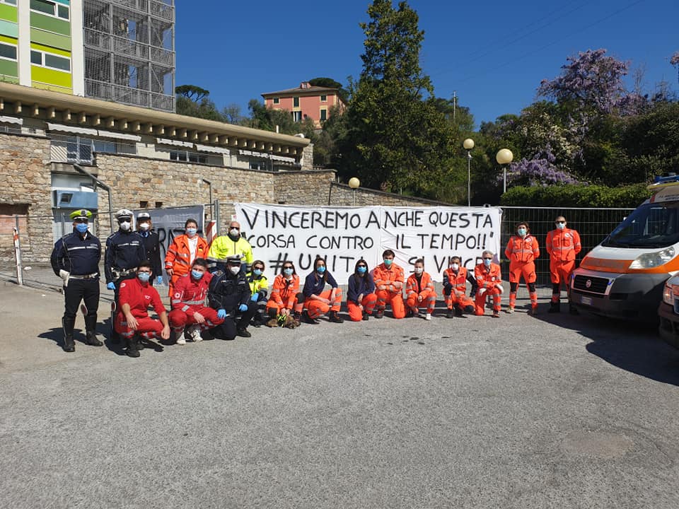 L’augurio pasquale dei Volontari del Soccorso: «#unitisivince»