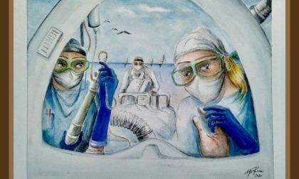 "Contatto umano, la cura", il disegno per l’ospedale