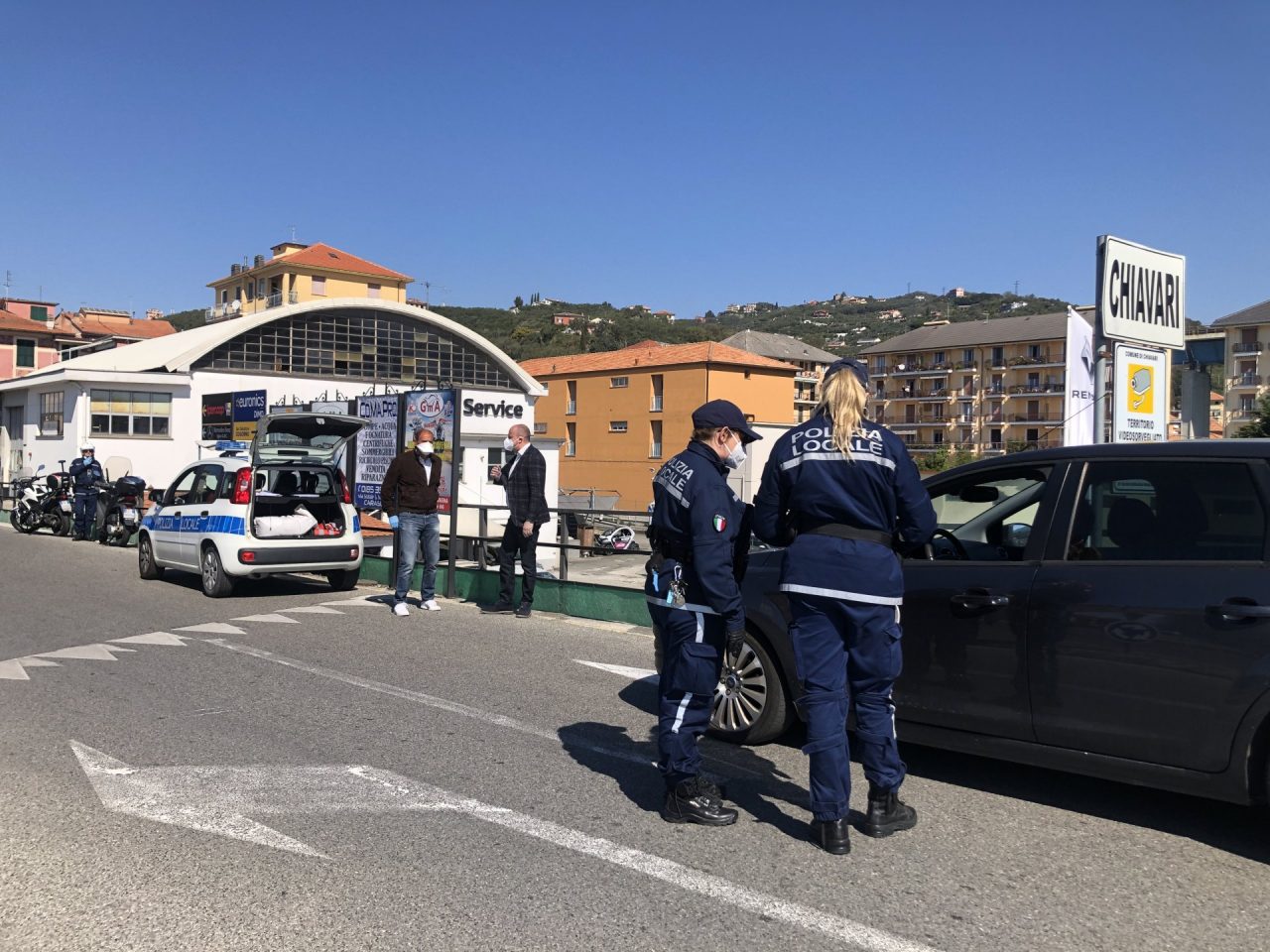 Chiavari, attivati controlli senza precedenti per Pasqua