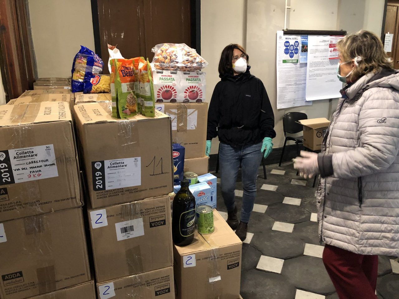 Emergenza alimentare, attive a Chiavari diverse iniziative di solidarietà