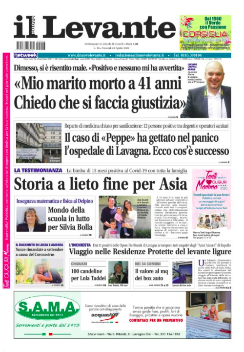 Inchieste, approfondimenti e interviste su Il Nuovo Levante da oggi in edicola