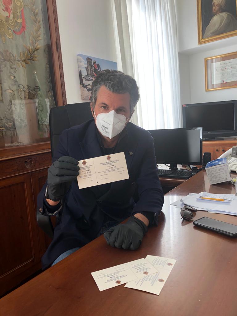 In consegna i primi buoni spesa a Rapallo