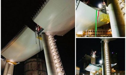 Ponte Morandi: mancano 67 metri per completare l’opera