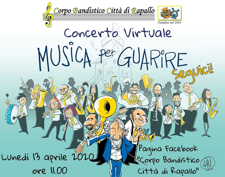 Concerto di Pasquetta virtuale con la Banda di Rapallo