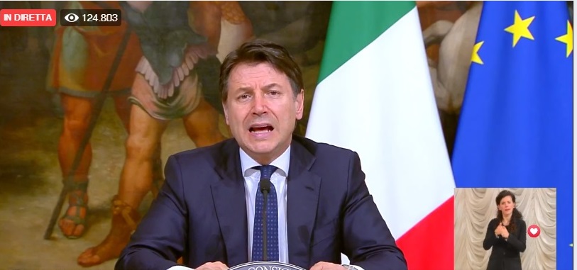 Conte firma il nuovo dpcm: restrizioni prorogate sino al 13 aprile