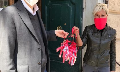 Commercianti consegnano chiavi in segno di protesta