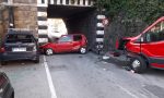 Rapallo, scontro tra due mezzi in via Amendola