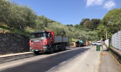 Chiavari, proseguono gli interventi di asfaltatura