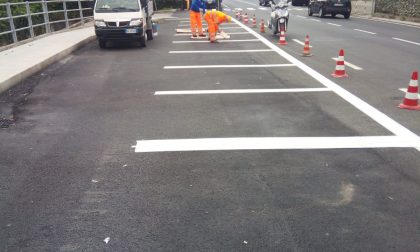 A Carasco nuovo asfalto e parcheggi