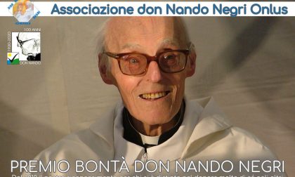 Premio Bontà don Nando Negri, candidature sino a fine mese