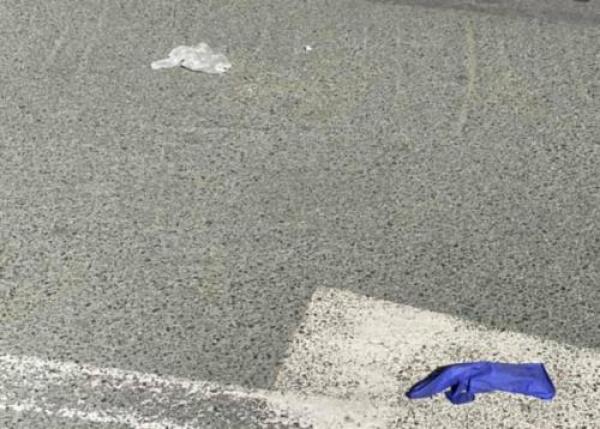 “Non abbandonate guanti e mascherine”