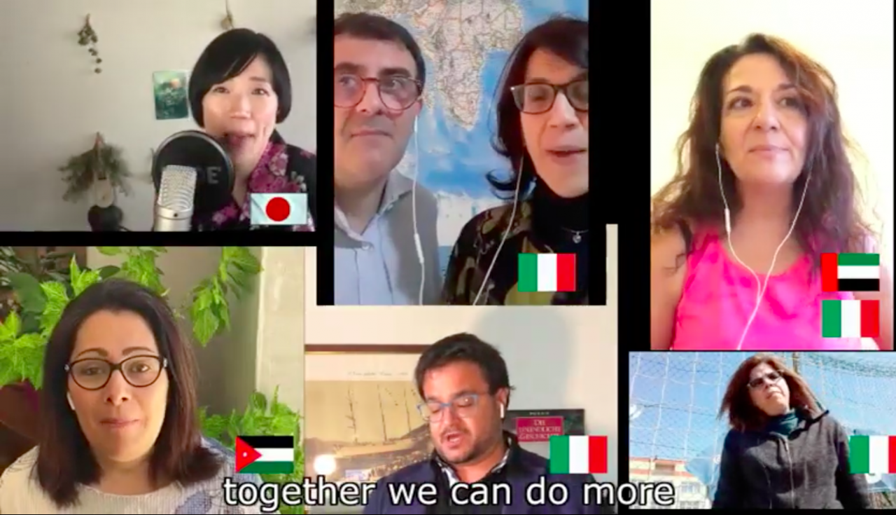Volare, il video realizzato dai musicisti di tutto il mondo