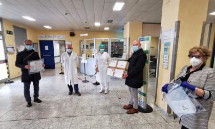 Donate visiere protettive al Pronto Soccorso di Lavagna