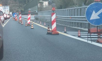 A12, mezz'ora per spostarsi da Rapallo a Chiavari