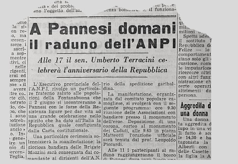 Cgil e Anpi omaggiano i partigiani e il discorso di Terracini
