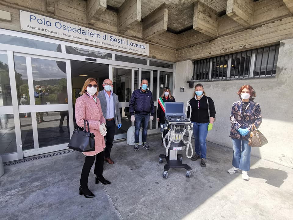 Ecografo nuovo per l’ospedale di Sestri Levante