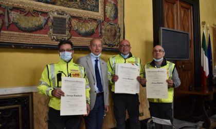 Premiati in Prefettura gli eroi del Ponte Morandi
