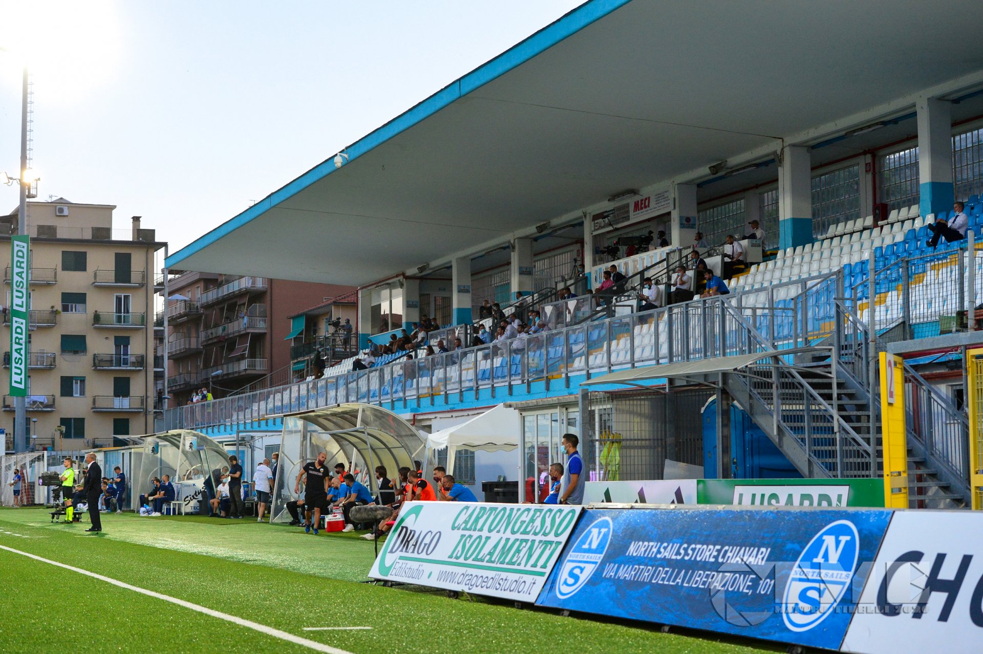 Entella Salernitana a porte chiuse 016
