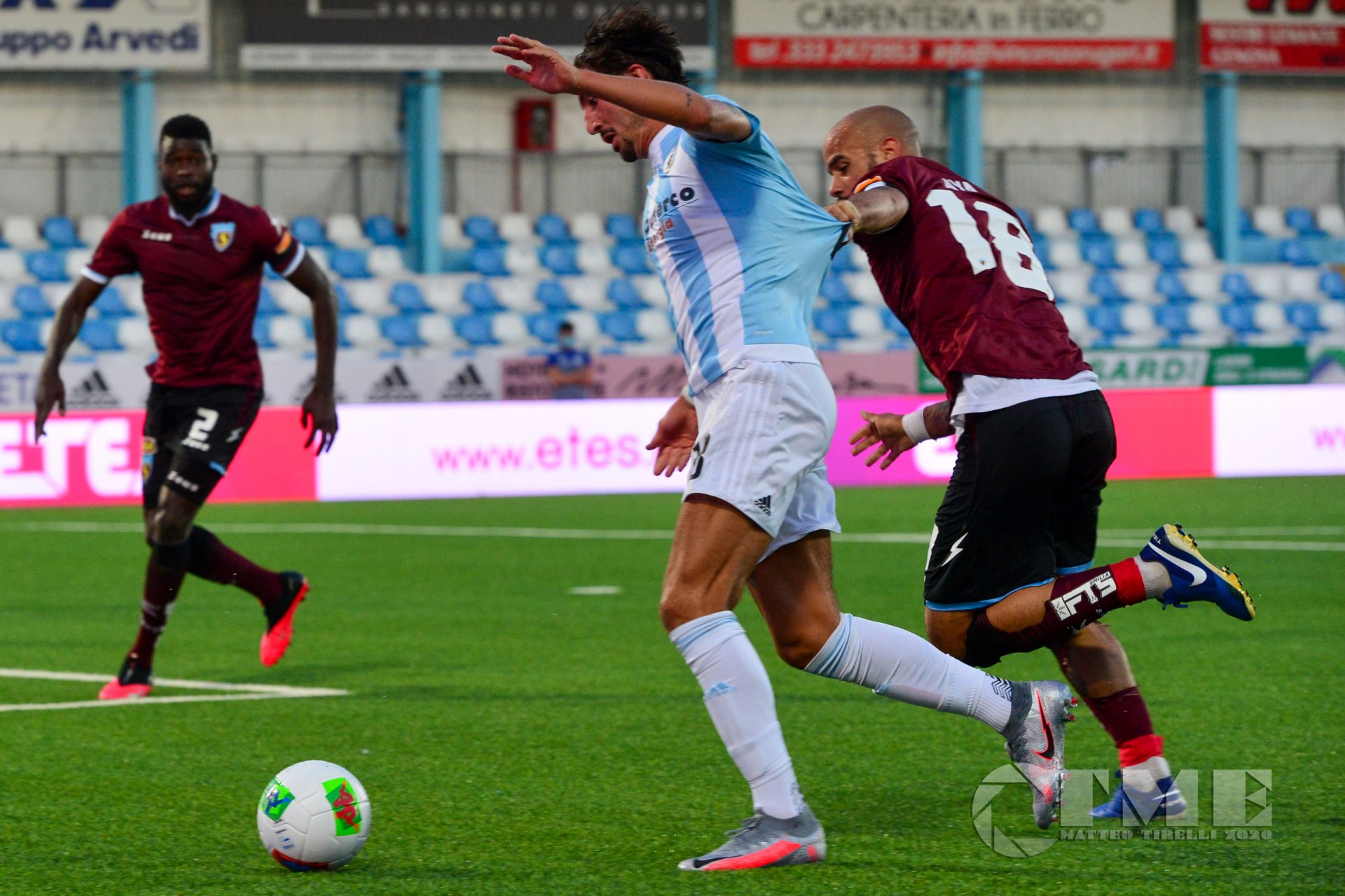 Entella Salernitana a porte chiuse 019