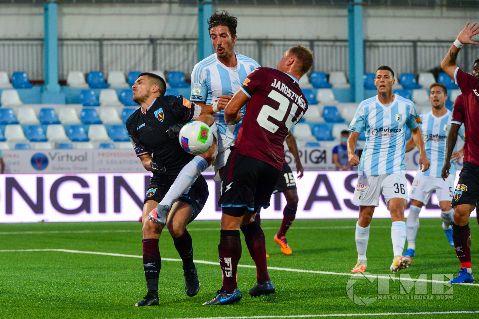 Entella Salernitana a porte chiuse 020