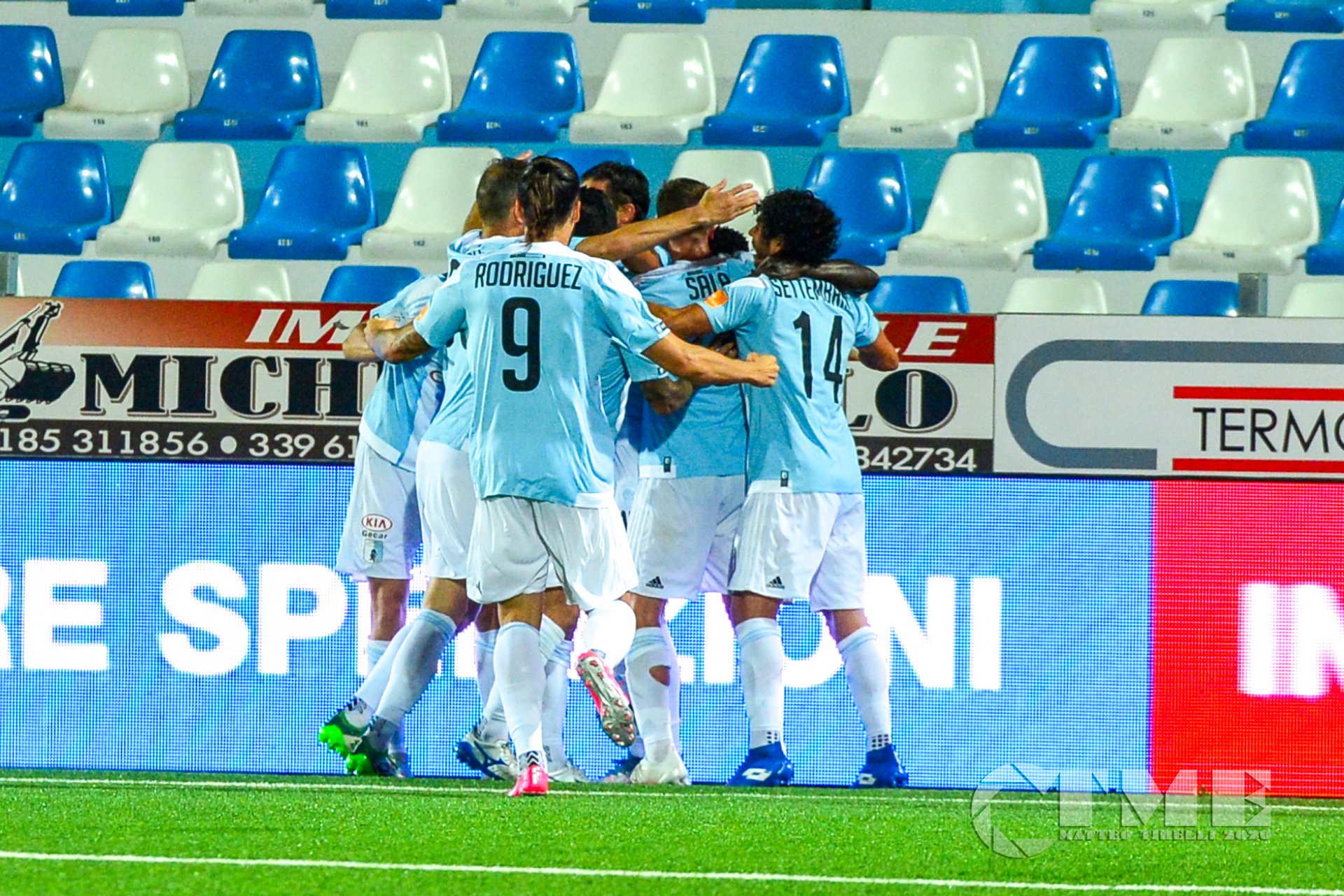 Entella Salernitana a porte chiuse 027