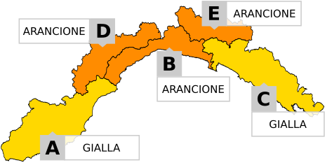 Maltempo, Regione Liguria: «Nessuna criticità sul territorio»