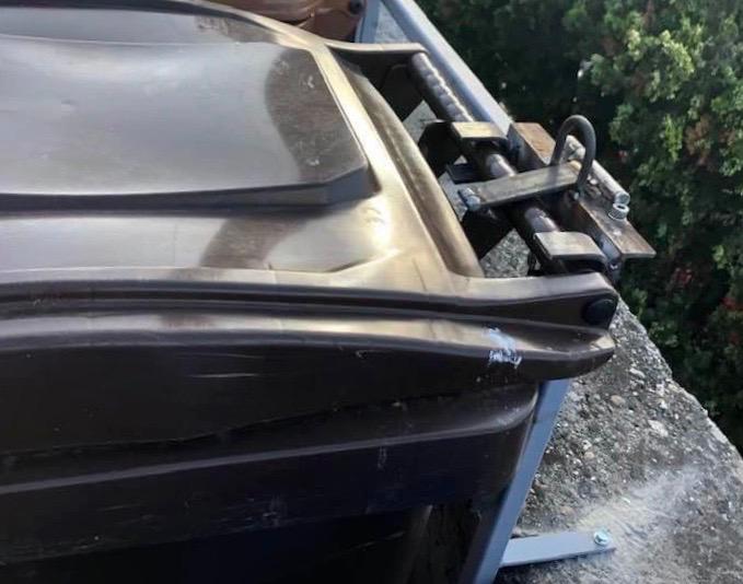 Recco, cassonetti bloccati per impedire il banchetto dei cinghiali nell’immondizia