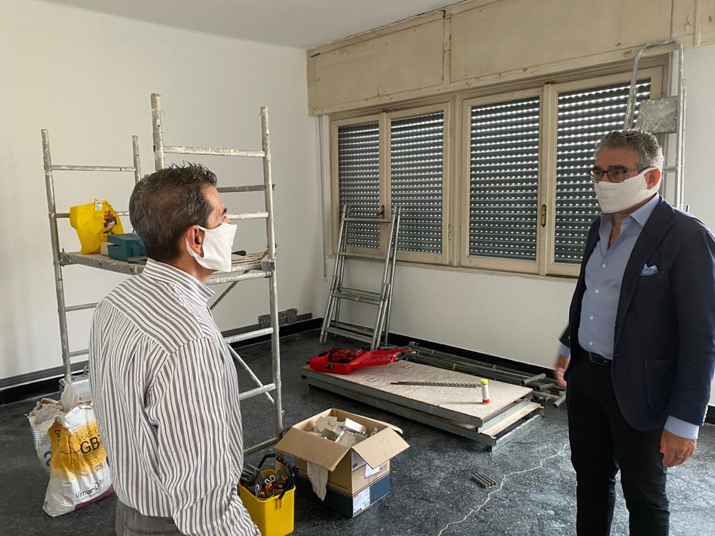 Il municipio di Recco si rifà il look