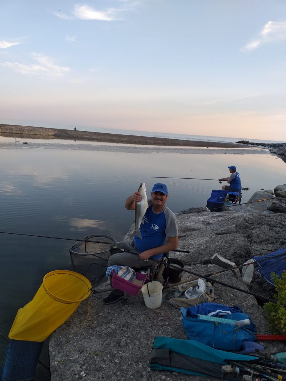 Successo della pesca in città