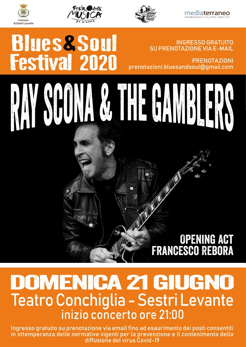 Il Covid non ferma il Blues & Soul Festival