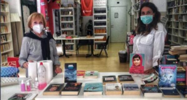 Sori, libri in quarantena alla Italo Calvino