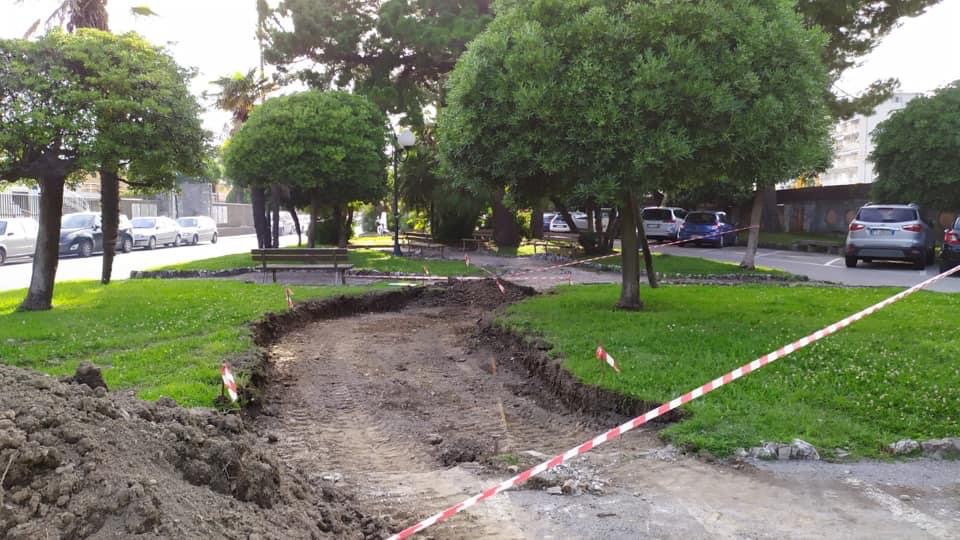 Allestito il cantiere della pista ciclabile “Le vie dell’acqua”