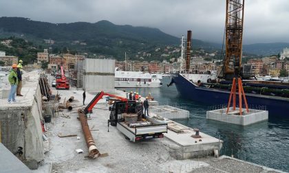 Porto di Santa Margherita Ligure, proseguono i lavori