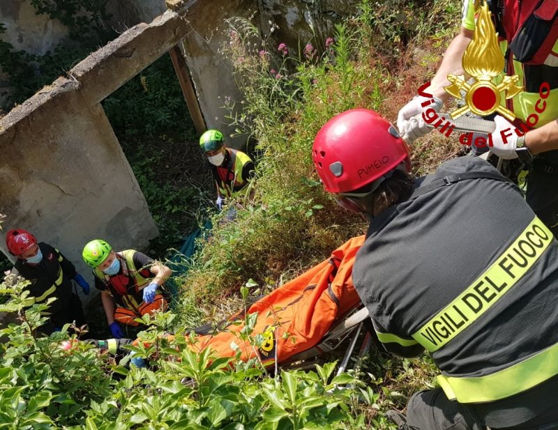 Muore cadendo da un sentiero