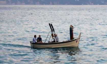 A Bogliasco la tradizione della processione in mare è stata mantenuta