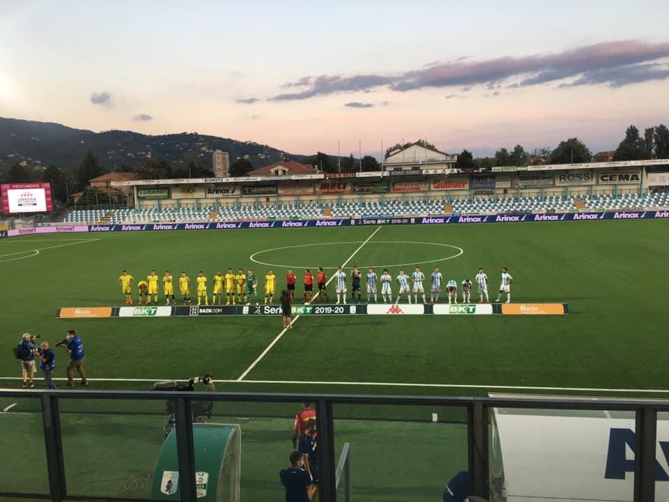 L’Entella pareggia all’ultimo contro il Pisa