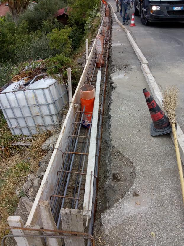 Partiti i lavori alla strada di Maxena, Sanguineto e Campodonico