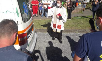 Inaugurata la nuova autoambulanza della Croce Verde di Ne