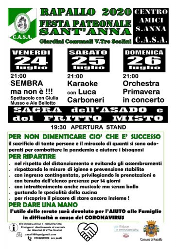 Festa patronale di Sant’Anna