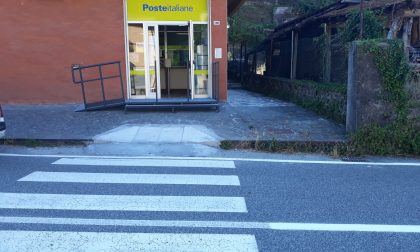 Abbattute le barriere architettoniche nell'ufficio postale di Mezzanego
