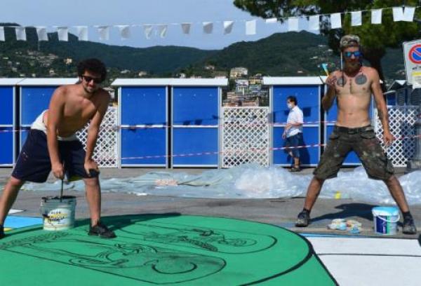 Il disegno del Ramadan affidato a due giovani artisti
